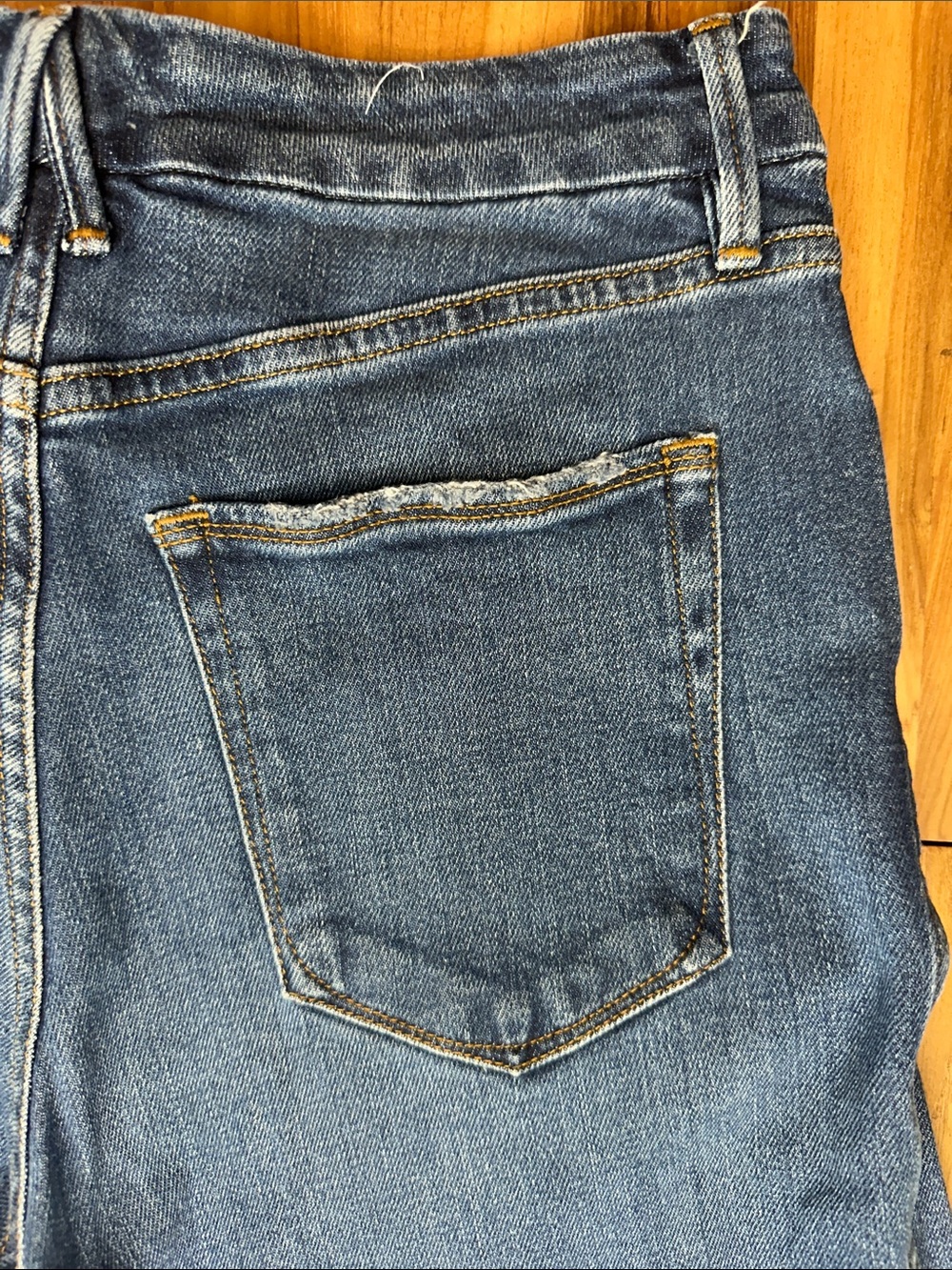 Good American Good Skate High Waist Wide Leg Jeans – Size 8 – Blue 383 - Picture 8 of 12